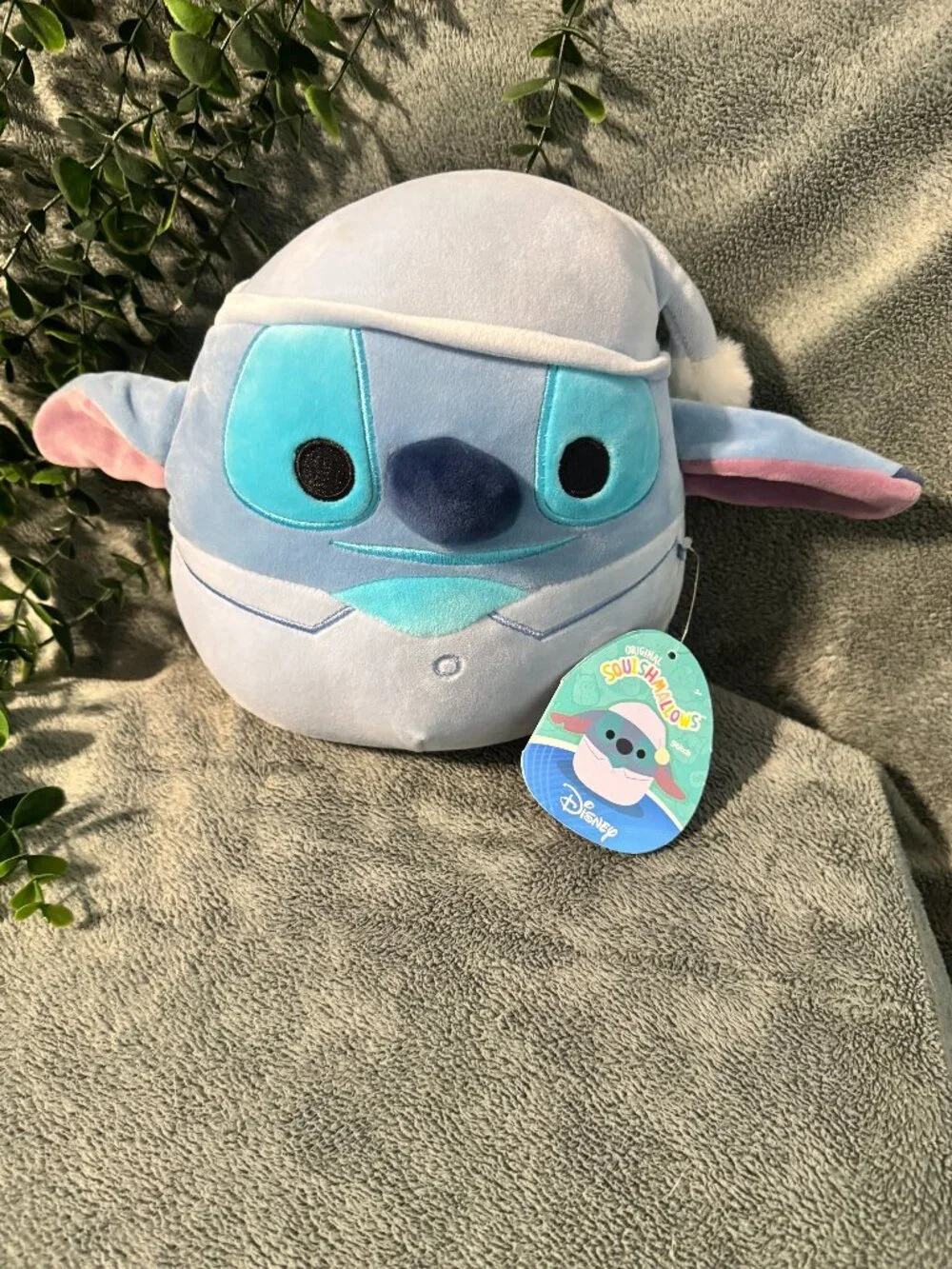 Disney Original Squishmallows Bedtime Stitch 8” Pajamas Plush – NWT